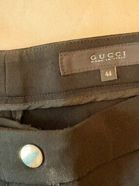 Gucci Equestrian Riding Black Pants